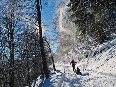 Invernale ai Piani d’Artavaggio dalla Culmine S. Pietro l’8 febbraio 2015  - FOTOGALLERY