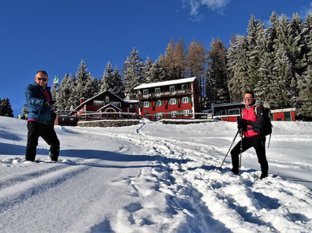 Sulle nevi dei Piani d’Artavaggio (1650 m) da Avolasio (1050 m) il 29 novembre 2021  - FOTOGALLERY