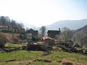 L'antico picccolo borgo di Fraggio