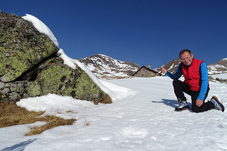 Monti Avaro e Foppa ad anello con neve dai Piani il 19 febbraio 2017 - FOTOGALLERY