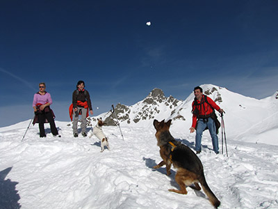 Salita invernale dai Piani al MONTE AVARO (2088 m.) il 24 gennaio 2009 - FOTOGALLERY