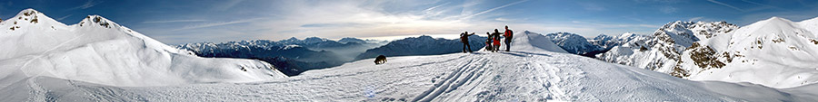 Panoramica dal Monte Avaro (2088 m.)