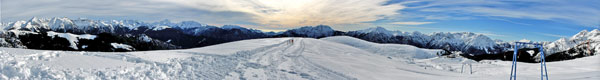 I Piani dell'Avaro innevati - foto Piero Gritti 19 genn. 08