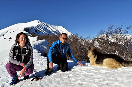 Pizzo Baciamorti e Monte Aralalta, ammantati di neve, con giro ad anello da Capo Foppa di Pizzino il 30 dic. 2019 - FOTOGALLERY