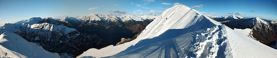 Da Cima Aralalta (2006 m.) a Cima Baciamorti (2009 m.)