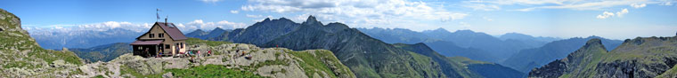 RIFUGIO BENIGNI - CIMA PIAZZOTTI - GIAROLO