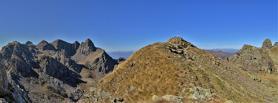 Vista panoramica sulla Cima Piazzotti 