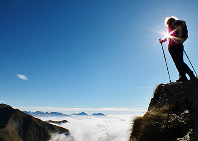 Concatenamento: Rifugio Benigni- Cima di Valpianella - Passo di Salmurano - Monte Avaro il 25 ott. 2014 - FOTOGALLERY