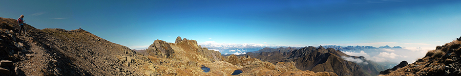 Salendo dal Rif. Benigni alla Cima di Val Pianella