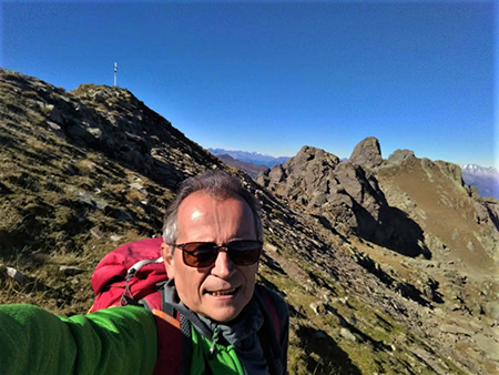 RIF.BENIGNI con CIMA PIAZZOTTI- VALPIANELLA ad anello, salito dalla Val Salmurano e disceso dalla Valpianella il 3 ott. 2019 - FOTOGALLERY
