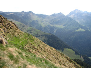 Vista verso Pizzo Rotondo, Siltri, Cavallo