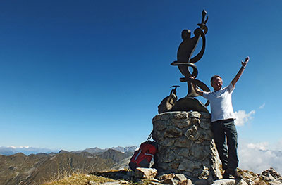 Ritorno col sole in CIMA CADELLE (2483 m.), salito dalla Baita del Camoscio il 20 settembre 2013  - FOTOGALLERY
