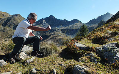 Ritorno col sole in CIMA CADELLE (2483 m.), salito dalla Baita del Camoscio il 20 settembre 2013  - FOTOGALLERY