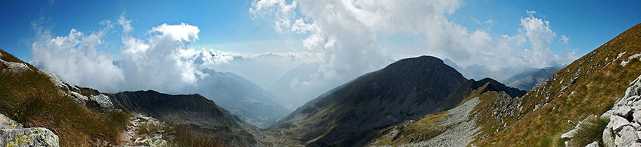 Salendo dal Passo di Porcile a Cima Cadelle 