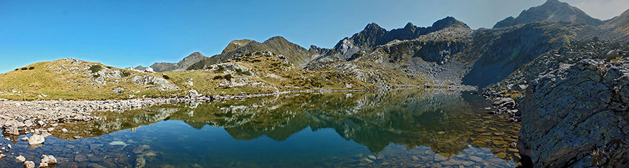 Lago di Sopra (di Porcile), 2095 m.