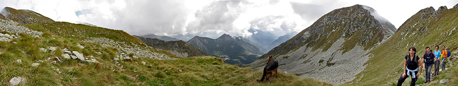 Salendo dal Passo di Porcile (2209 m.) a Cima Cadelle (2483 m.)