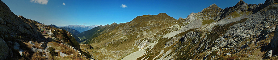 Sul sentiero 210A dal Passo di Porcile (2284 m) al Passo dei Lupi (2316 m)