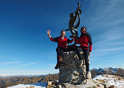 MONTE CADELLE (2483 m) ad anello da Foppolo il 7 novembre 2013 - FOTOGALLERY