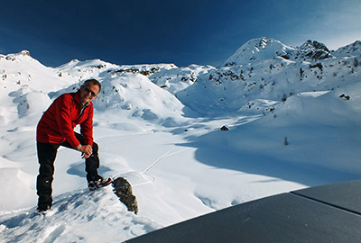 Salita invernale al RIFUGIO CALVI (2015 m.) da Carona il 30 gennaio 2013 - FOTOGALLERY