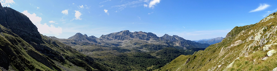 Panoramica dalla Val Camisana