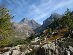 Sul sentiero 246 con vista verso il Pizzo del Diavolo - foto Piero Gritti 14 sett 07