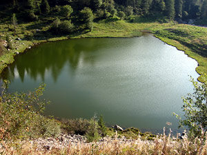 Il pittoresco Lago del Prato