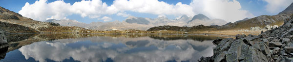 Panoramica su Lago dei Curiosi - foto Piero Gritti 24 sett 07