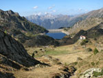 Il Rif. Calvi e lil lago di Fregabolgia - foto Piero Gritti 24 sett 07