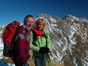 Invernale in Cima Camplano dal Passo-Monte di Zambla il 25 gennaio 2012 - FOTOGALLERY