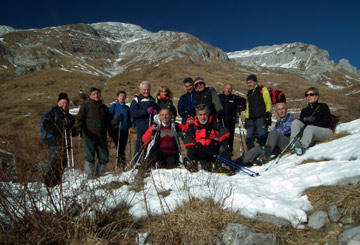Invernale in Cima Camplano dal Passo-Monte di Zambla il 25 gennaio 2012 - FOTOGALLERY