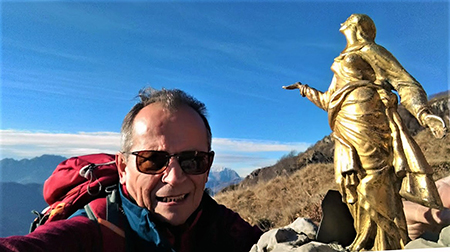 CASTEL REGINA (1424 m) e PIZZO CERRO ( 1285 m) ad anello da Catremerio l’11 gennaio 2019 - FOTOGALLERY