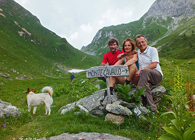 L'ALPE TERZERA E IL MONTE CAVALLO con giro ad anello il 14 luglio 2013 - FOTOGALLERY