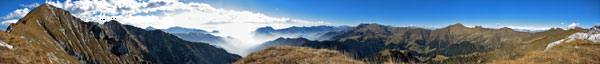 Salita al Monte Cavallo dalla Val Terzera, partendo dal Rif. Madonna delle Nevi 