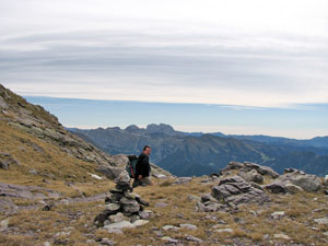 Passaggio al Passo del Portulino (2301 m) - foto Piero Gritti 22 luglio 07 - foto Piero Gritti 7 sett 07