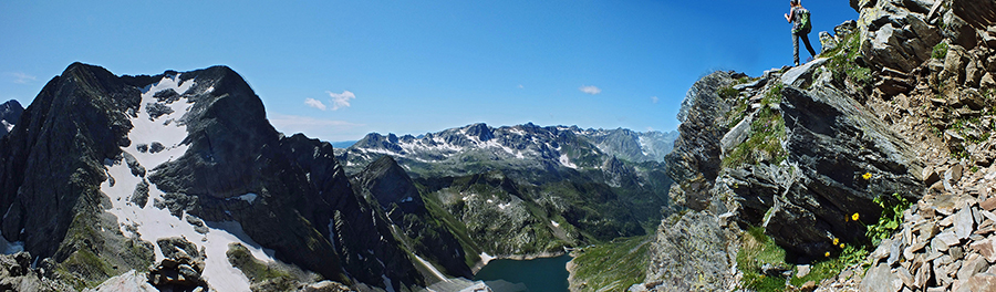 Un gran bel Pizzo di Cigola (2632 m) il 31 luglio 2014