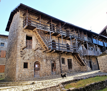 CORNA CAMOSCERA (COREN),1329 m, da Cavaglia di Val Brembilla il 14 gennaio 2019- FOTOGALLERY