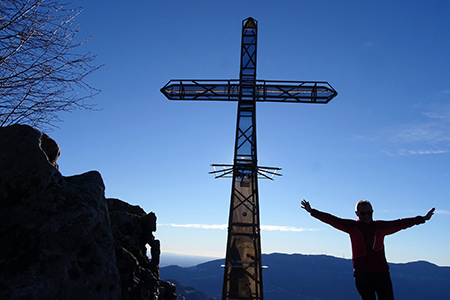 CORNA CAMOSCERA (COREN),1329 m, da Cavaglia di Val Brembilla il 14 gennaio 2019- FOTOGALLERY