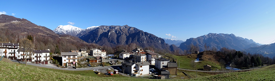 Reggetto di Vedeseta, punto di partenza per il Corno Zuccone