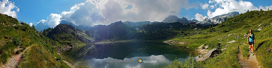 Al Lago Rotondo del Calvi sul sentiero 225