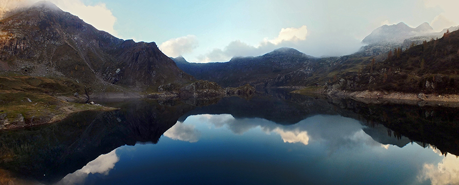 Laghi Gemelli al tramonto