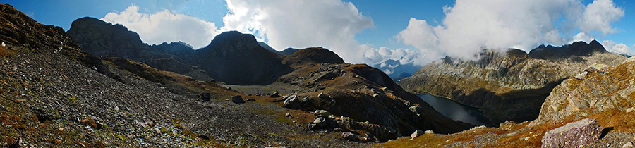 Sul sentiero dal Monte Aviasco al Pizzo Farno
