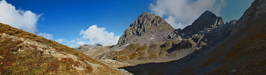 Sul sentiero dal Monte Aviasco al Pizzo Farno