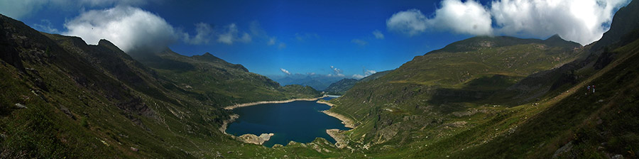 Panorama sui Laghi Gemelli