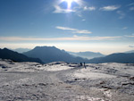 Dal Rif. Gherardi vista verso le valli e la pianura - foto Piero Gritti 30 dic. 2006