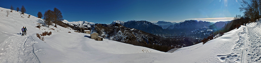 Sul sentiero 151 verso la Sella