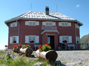 Il Rifugio Cazzaniga-Merlini