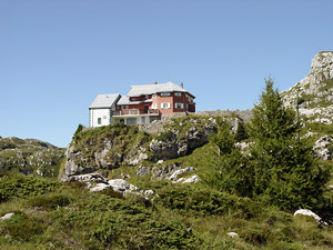 Il Rifugio Cazzaniga-Merlini