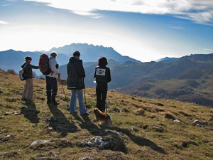 Al Rifugio Gherardi ai Piani d'Alben in Val Taleggio nella splendida giornata del 2 novembre 2007 - FOTOGALLERY