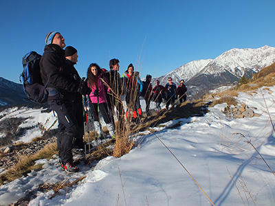 Bel ritorno in CIMA GREM (2049 m) innevata il 1 dicembre 2013  - FOTOGALLERY