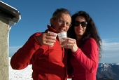 Ritorno invernale in GREM con tanto vento e freddo e poco sole e neve, ma gran spettacolo ! Il 4 gennaio 2012 - FOTOGALLERY